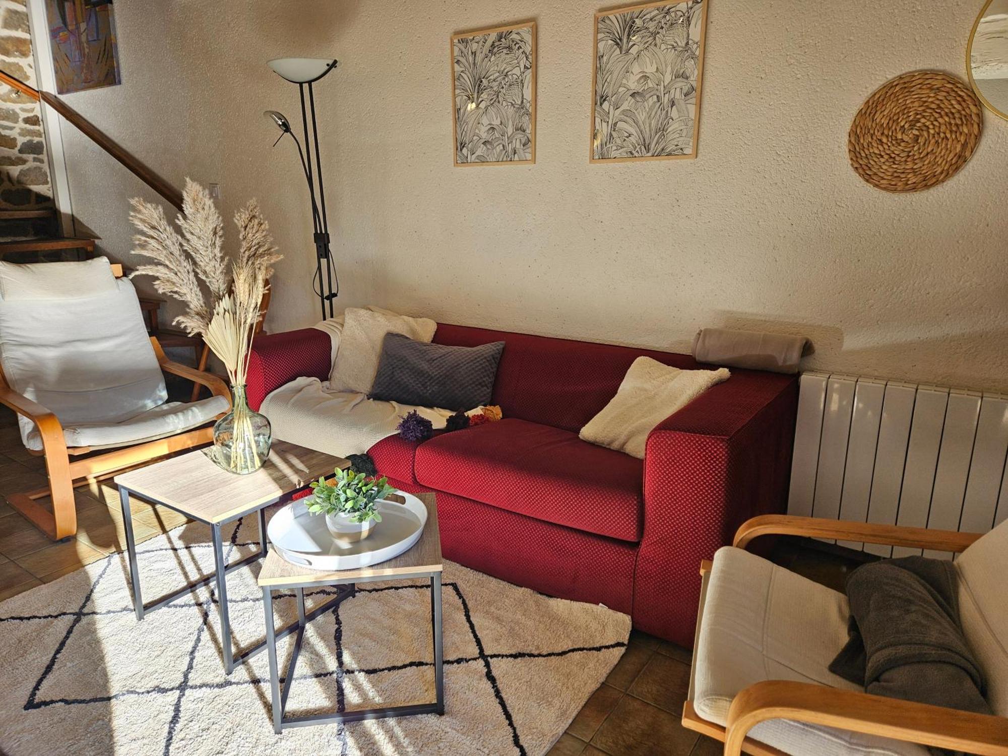 Les 3 Rossignols Villa Taden Rum bild
